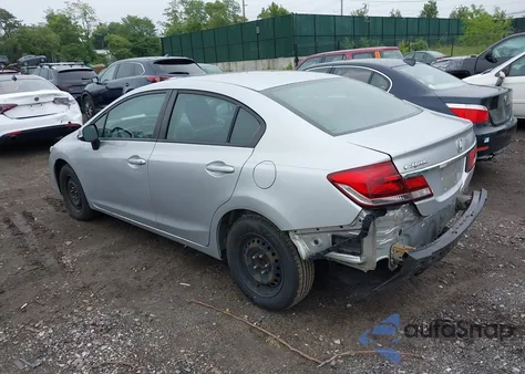 2013 Honda Civic Lx from USA, damaged, VIN 19XFB2F52DE217419